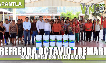 REFRENDA OCTAVIO TREMARI SU COMPROMISO CON LA EDUCACIÓN