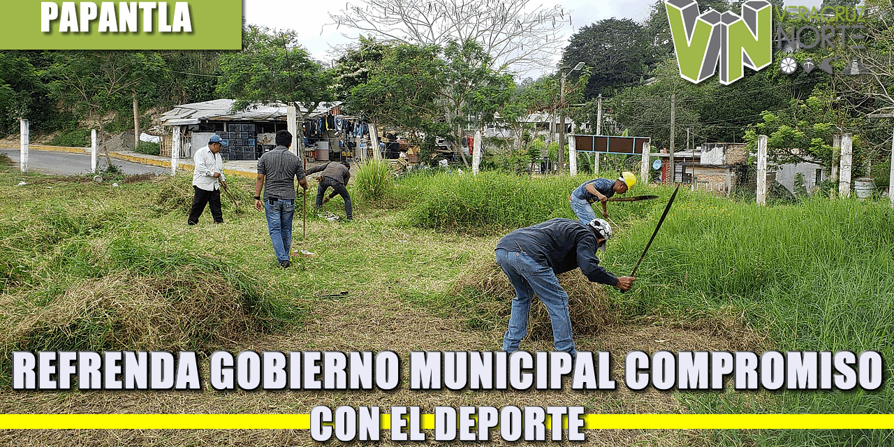 REFRENDA GOBIERNO MUNICIPAL COMPROMISO CON EL DEPORTE