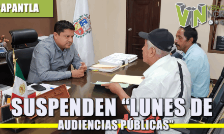 SUSPENDEN “LUNES DE AUDIENCIAS PÚBLICAS”
