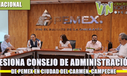 SESIONA CONSEJO DE ADMINISTRACIÓN DE PEMEX EN CIUDAD DEL CARMEN, CAMPECHE