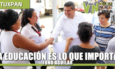 La educación es lo que importa: Toño Aguilar