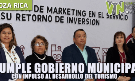 CUMPLE GOBIERNO MUNICIPAL CON IMPULSO AL DESARROLLO DEL TURISMO