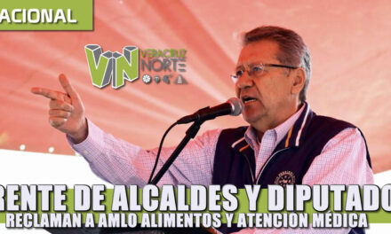 Frente de alcaldes y diputados reclaman a AMLO alimentos y atención médica para la población