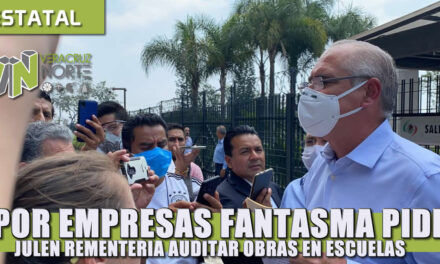Por empresas fantasmas, pide Julen Rementería que diputados locales y el Orfis auditen obras en escuelas