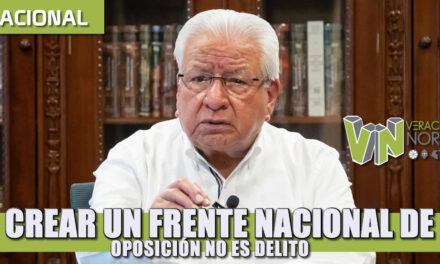 Crear un frente nacional de oposición no es delito: Antorcha