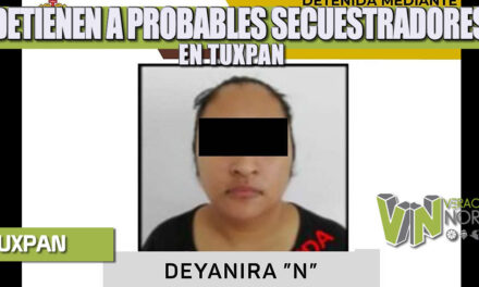 DETIENEN A PROBABLES SECUESTRADORES EN TUXPAN
