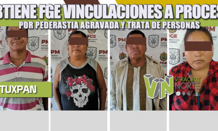 OBTIENE FGE VINCULACIONES A PROCESO POR PEDERASTIA AGRAVADA Y TRATA DE PERSONAS