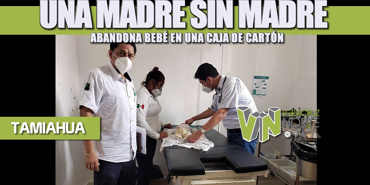 UNA MADRE SIN MADRE ABANDONA BEBÉ EN UNA CAJA DE CARTÓN