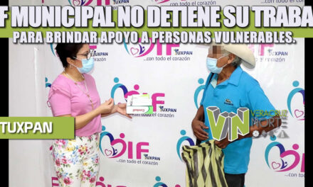 DIF MUNICIPAL NO DETIENE SU TRABAJO PARA BRINDAR APOYO A PERSONAS VULNERABLES