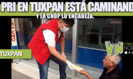 EL PRI EN TUXPAN ESTÁ CAMINANDO Y LA CNOP LO ENCABEZA.