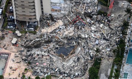 Edificio se derrumba en miami, se registra 1 persona muerta y 100 desaparecidos entre los escombros