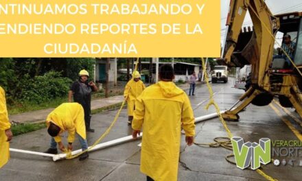 CONTINUAMOS TRABAJANDO Y ATENDIENDO REPORTES DE LA CIUDADANÍA