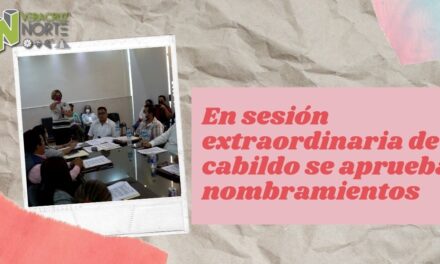 En sesión extraordinaria de cabildo se aprueban nombramientos