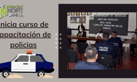 INICIA CURSO DE CAPACITACIÓN PARA POLICIAS