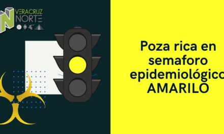 Poza rica en semaforo epidemiológico AMARILO