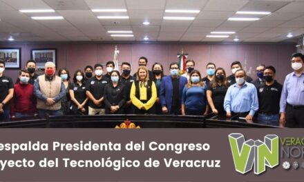Respalda Presidenta del Congreso proyecto del Tecnológico de Veracruz