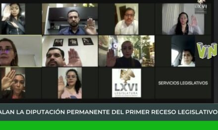 INSTALAN LA DIPUTACIÓN PERMANENTE DEL PRIMER RECESO LEGISLATIVO
