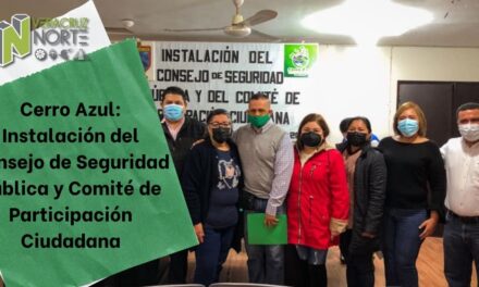 Cerro Azul: Instalación del Consejo de Seguridad Pública y Comité de Participación Ciudadana