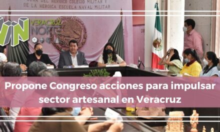 Propone Congreso acciones para impulsar sector artesanal en Veracruz