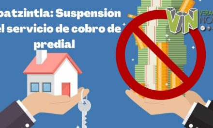 Coatzintla: Suspensión del servicio de cobro de predial