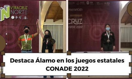Destaca Álamo en los juegos estatales CONADE 2022