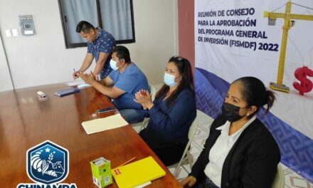 Chinampa: Se lleva a cabo la sesión para destinar el Fondo de Aportaciones del FISMDF