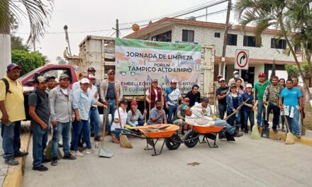 Jornada de limpieza «Por un Tampico Alto Limpio»