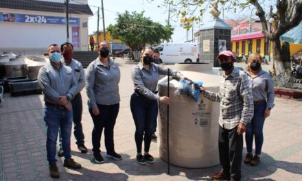 Ozuluama: Entrega de Rotoplas