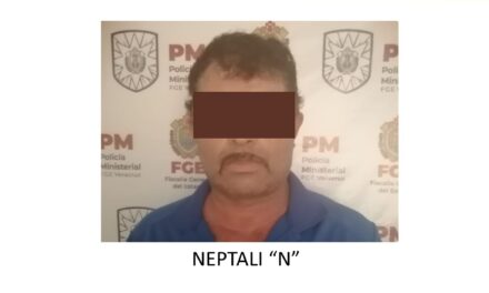 Obtiene Fiscalía Regional sentencia de 45 años contra homicida